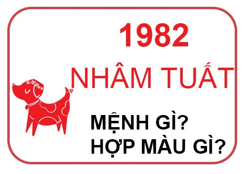 1. Người sinh năm 1982 thuộc con giáp nào?